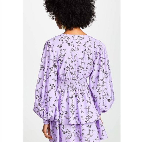 Keepsake The Label Floral Secure Dress in Lavender Purple Small / 4 - Picture 2 of 16